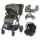 Carucior modular 3 in 1 Coccolle Lissia Moss green +Scoica auto iSize Coccolle Knox Black Carucior modular 3 in 1 Coccolle Lissia Moss green +Scoica auto iSize Coccolle Knox Black