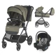 Carucior modular 3 in 1 Coccolle Lissia Moss Green+Scoica auto iSize Coccolle Knox Greystone Carucior modular 3 in 1 Coccolle Lissia Moss Green+Scoica auto iSize Coccolle Knox Greystone