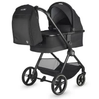 Carucior modular 3 in 1 Coccolle Lissia Anthracite+Scoica auto iSize Coccolle Knox Anthracite
