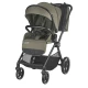 Carucior modular 4 in 1 Coccolle Lissia Moss green cu Scoica auto iSize Coccolle Knox Black si Baza isofix iSize Coccolle Knox