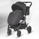 Carucior modular 4 in 1 Coccolle Serry Jet black cu Scoica auto iSize Coccolle Knox Black si Baza isofix iSize Coccolle Knox