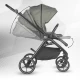 Carucior modular 4 in 1 Coccolle Serry Moss green cu Scoica auto iSize Coccolle Knox Black si Baza isofix iSize Coccolle Knox