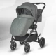 Carucior modular 4 in 1 Coccolle Serry Moss green cu Scoica auto iSize Coccolle Knox Black si Baza isofix iSize Coccolle Knox