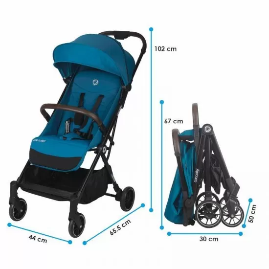 Carucior sport autofold Coccolle Melia Deep Turquoise Carucior sport autofold Coccolle Melia Deep Turquoise