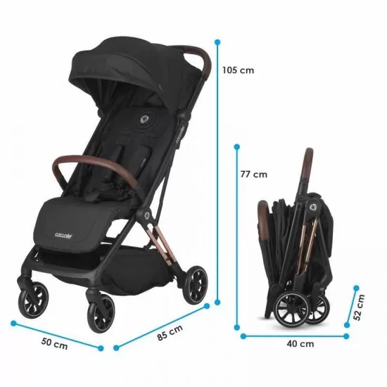 Carucior sport cu pliere automata Coccolle Beyla Gold LE Carucior sport cu pliere automata Coccolle Beyla Gold LE