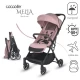 Carucior sport cu pliere automata si copertina UV50 Coccolle Melia Blush Rose