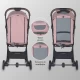 Carucior sport cu pliere automata si copertina UV50 Coccolle Melia Blush Rose