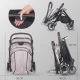 Carucior sport cu pliere automata si copertina cu protectie UV50 Coccolle Melia Pearl Mist
