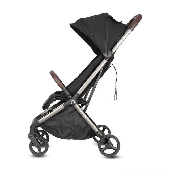 Carucior sport cu pliere automata si spatar reglabil Qplay Grav Negru