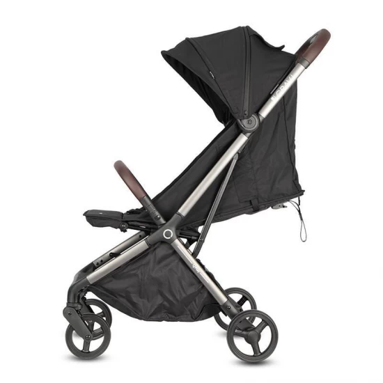 Carucior sport cu pliere automata si spatar reglabil Qplay Grav Negru