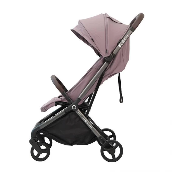 Carucior sport cu pliere automata si spatar reglabil Qplay Grav Violet