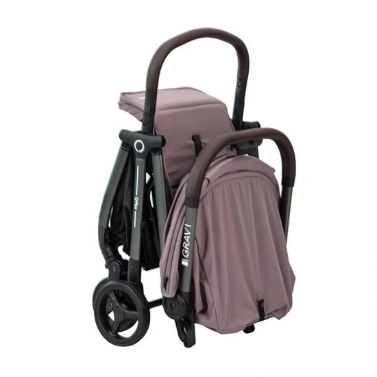 Carucior sport cu pliere automata si spatar reglabil Qplay Grav Violet