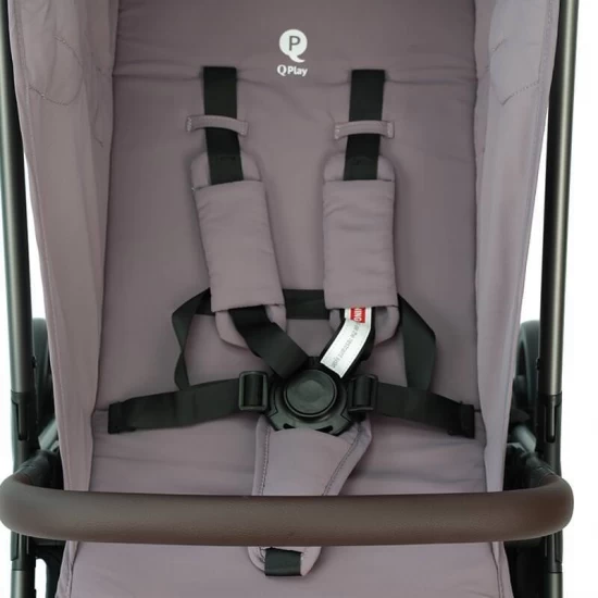 Carucior sport cu pliere automata si spatar reglabil Qplay Grav Violet