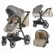 Carucior transformabil 3 in 1 Coccolle Ambra Safari Beige Carucior transformabil 3 in 1 Coccolle Ambra Safari Beige