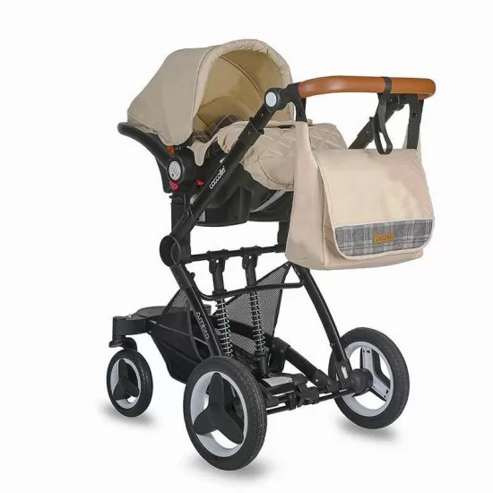 Carucior transformabil 3 in 1 Coccolle Ambra Safari Beige Carucior transformabil 3 in 1 Coccolle Ambra Safari Beige