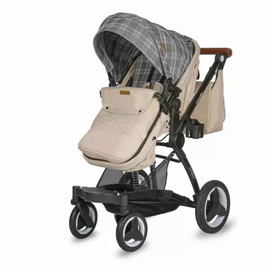 Carucior transformabil 3 in 1 Coccolle Ambra Safari Beige Carucior transformabil 3 in 1 Coccolle Ambra Safari Beige