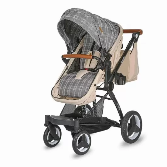 Carucior transformabil 3 in 1 Coccolle Ambra Safari Beige Carucior transformabil 3 in 1 Coccolle Ambra Safari Beige