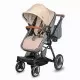 Carucior transformabil 3 in 1 Coccolle Ambra Safari Beige 2021 Carucior transformabil 3 in 1 Coccolle Ambra Safari Beige 2021