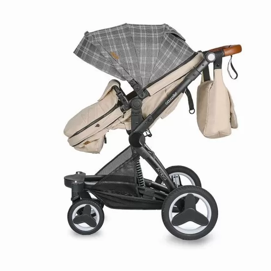 Carucior transformabil 3 in 1 Coccolle Ambra Safari Beige Carucior transformabil 3 in 1 Coccolle Ambra Safari Beige