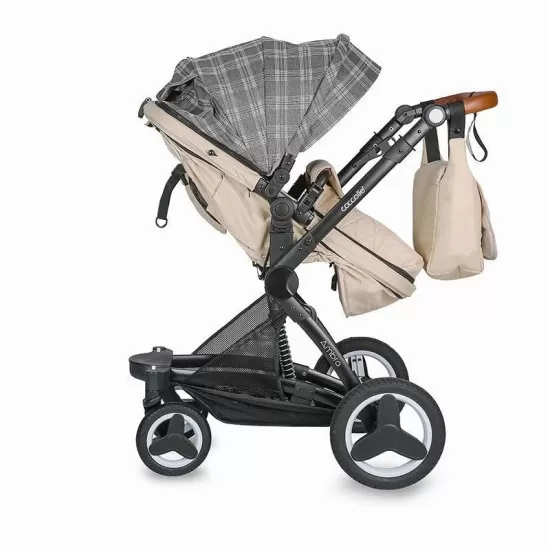 Carucior transformabil 3 in 1 Coccolle Ambra Safari Beige Carucior transformabil 3 in 1 Coccolle Ambra Safari Beige