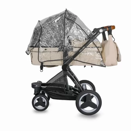 Carucior transformabil 3 in 1 Coccolle Ambra Safari Beige Carucior transformabil 3 in 1 Coccolle Ambra Safari Beige