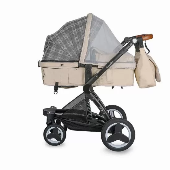 Carucior transformabil 3 in 1 Coccolle Ambra Safari Beige Carucior transformabil 3 in 1 Coccolle Ambra Safari Beige