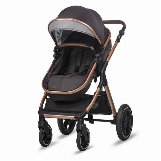 Carucior transformabil 3 in 1 Coccolle Melora Diamond Black Carucior transformabil 3 in 1 Coccolle Melora Diamond Black