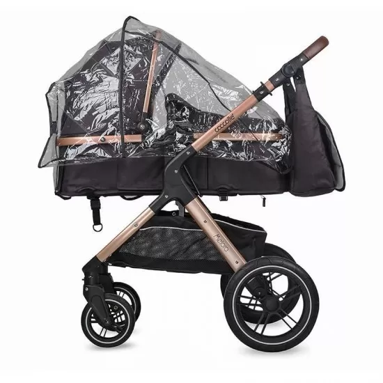 Carucior transformabil 3 in 1 Coccolle Melora Diamond Black Carucior transformabil 3 in 1 Coccolle Melora Diamond Black