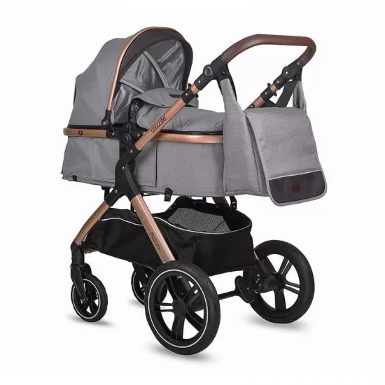 Carucior transformabil 3 in 1 Coccolle Melora Moonlit Grey Carucior transformabil 3 in 1 Coccolle Melora Moonlit Grey