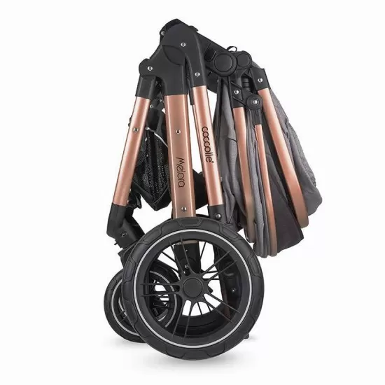 Carucior transformabil 3 in 1 Coccolle Melora Moonlit Grey Carucior transformabil 3 in 1 Coccolle Melora Moonlit Grey