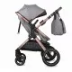 Carucior transformabil 3 in 1 Coccolle Melora Moonlit Grey Carucior transformabil 3 in 1 Coccolle Melora Moonlit Grey