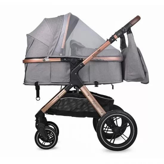 Carucior transformabil 3 in 1 Coccolle Melora Moonlit Grey Carucior transformabil 3 in 1 Coccolle Melora Moonlit Grey