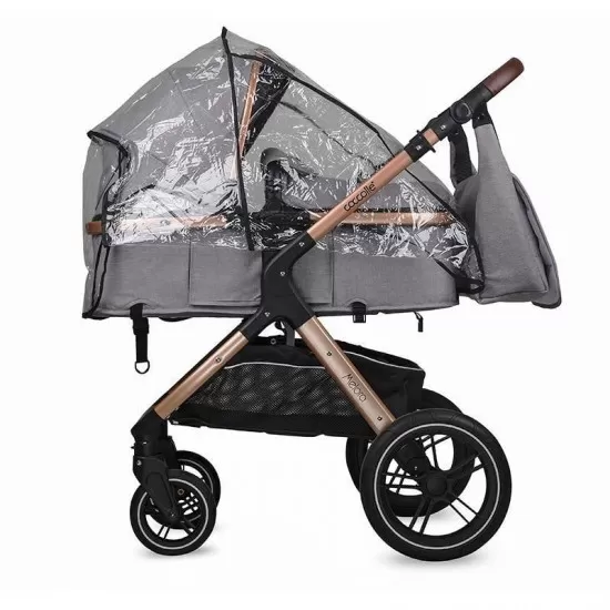 Carucior transformabil 3 in 1 Coccolle Melora Moonlit Grey Carucior transformabil 3 in 1 Coccolle Melora Moonlit Grey