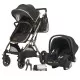 Carucior ultracompact 3 in 1 Coccolle Ravello Diamond Black Carucior ultracompact 3 in 1 Coccolle Ravello Diamond Black