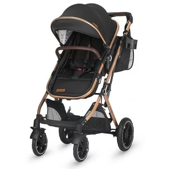 Carucior ultracompact 3 in 1 Coccolle Ravello Diamond Black Carucior ultracompact 3 in 1 Coccolle Ravello Diamond Black