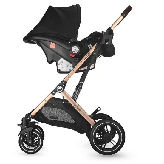 Carucior ultracompact 3 in 1 Coccolle Ravello Diamond Black Carucior ultracompact 3 in 1 Coccolle Ravello Diamond Black
