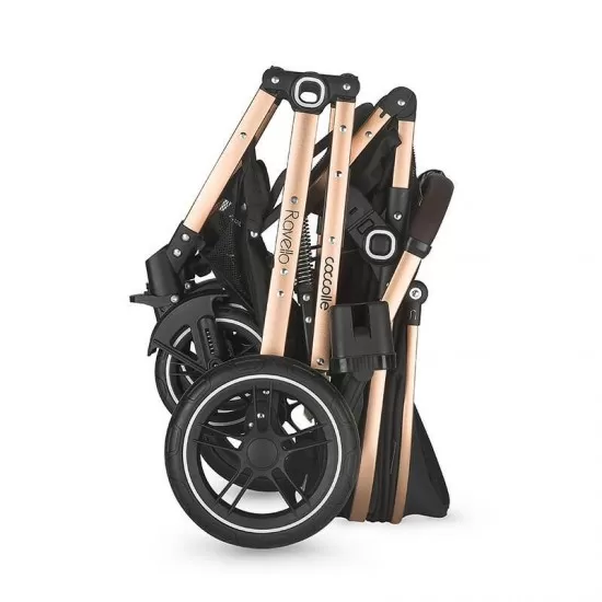 Carucior ultracompact 3 in 1 Coccolle Ravello Diamond Black Carucior ultracompact 3 in 1 Coccolle Ravello Diamond Black