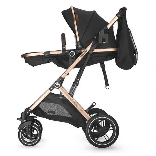 Carucior ultracompact 3 in 1 Coccolle Ravello Diamond Black Carucior ultracompact 3 in 1 Coccolle Ravello Diamond Black