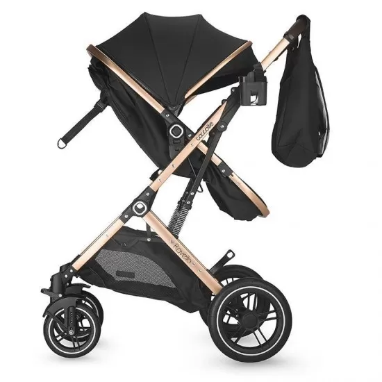 Carucior ultracompact 3 in 1 Coccolle Ravello Diamond Black Carucior ultracompact 3 in 1 Coccolle Ravello Diamond Black