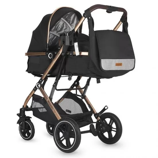 Carucior ultracompact 3 in 1 Coccolle Ravello Diamond Black Carucior ultracompact 3 in 1 Coccolle Ravello Diamond Black
