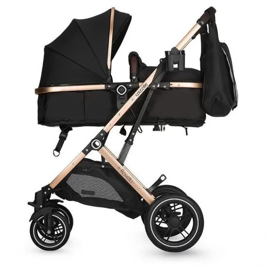 Carucior ultracompact 3 in 1 Coccolle Ravello Diamond Black Carucior ultracompact 3 in 1 Coccolle Ravello Diamond Black