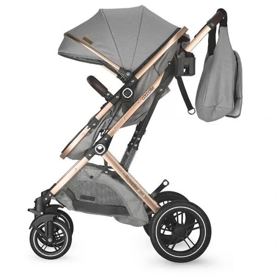 Carucior ultracompact 3 in 1 Coccolle Ravello Moonlit Grey Carucior ultracompact 3 in 1 Coccolle Ravello Moonlit Grey