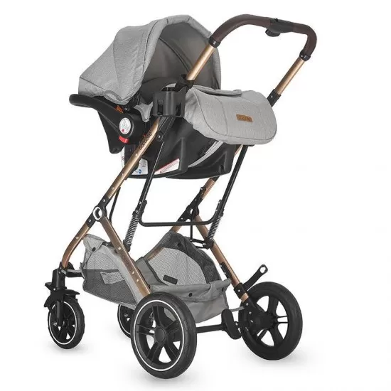 Carucior ultracompact 3 in 1 Coccolle Ravello Moonlit Grey Carucior ultracompact 3 in 1 Coccolle Ravello Moonlit Grey