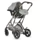Carucior ultracompact 3 in 1 Coccolle Ravello Moonlit Grey Carucior ultracompact 3 in 1 Coccolle Ravello Moonlit Grey