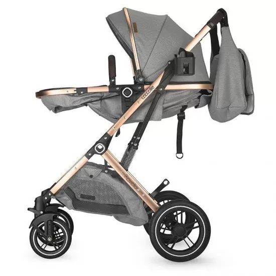 Carucior ultracompact 3 in 1 Coccolle Ravello Moonlit Grey Carucior ultracompact 3 in 1 Coccolle Ravello Moonlit Grey