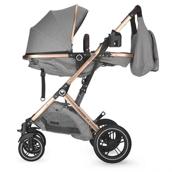 Carucior ultracompact 3 in 1 Coccolle Ravello Moonlit Grey Carucior ultracompact 3 in 1 Coccolle Ravello Moonlit Grey