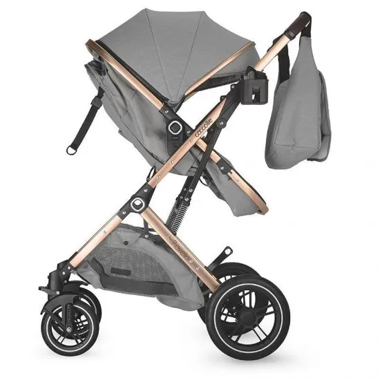 Carucior ultracompact 3 in 1 Coccolle Ravello Moonlit Grey Carucior ultracompact 3 in 1 Coccolle Ravello Moonlit Grey