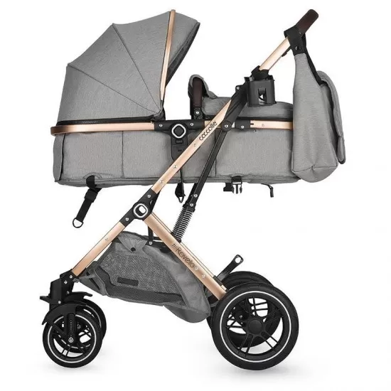 Carucior ultracompact 3 in 1 Coccolle Ravello Moonlit Grey Carucior ultracompact 3 in 1 Coccolle Ravello Moonlit Grey
