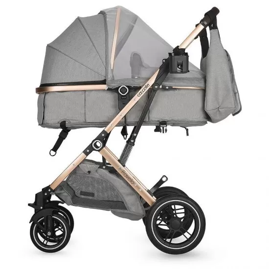 Carucior ultracompact 3 in 1 Coccolle Ravello Moonlit Grey Carucior ultracompact 3 in 1 Coccolle Ravello Moonlit Grey