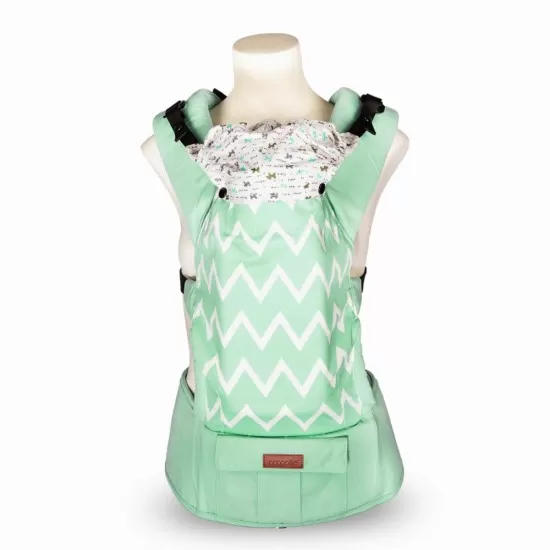 Marsupiu ergonomic Coccolle Libra Verde Marsupiu ergonomic Coccolle Libra Verde
